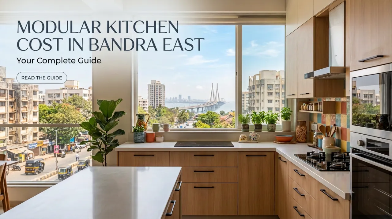Modular Kitchen Cost in Bandra East, Mumbai