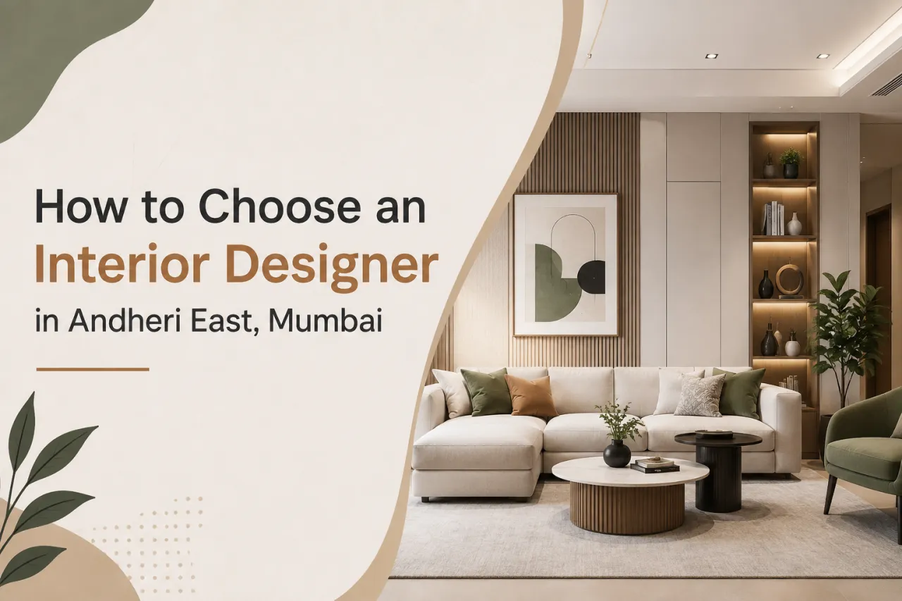 How to Choose an Interior Designer in Andheri East, Mumbai