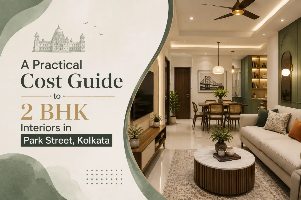 A Practical Cost Guide to 2 BHK Interiors in Park Street, Kolkata
