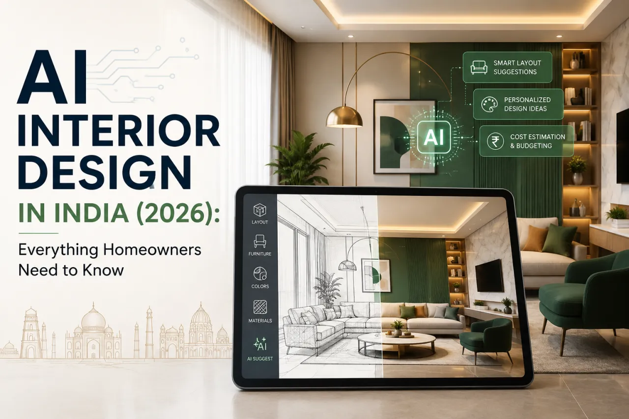 AI Interior Design in India (2026): Everything Homeowners Need to Know
