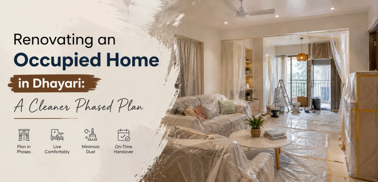 Renovating an Occupied Home in Dhayari: A Cleaner Phased Plan