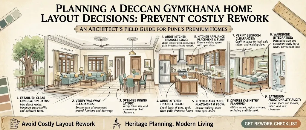 Planning a Deccan Gymkhana Home: The Layout Decisions That Prevent Costly Rework