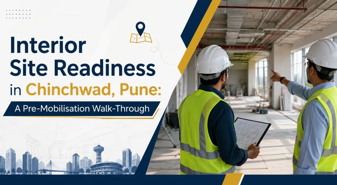 Interior Site Readiness in Chinchwad, Pune: A Pre-Mobilisation Walk-Through