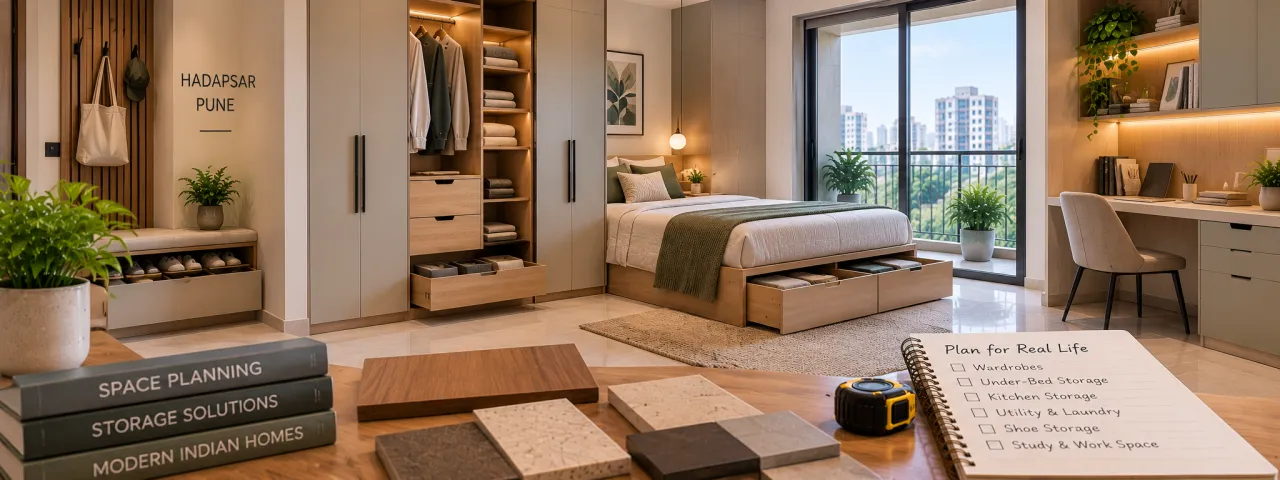 Storage Design Ideas for Hadapsar Homes: A Practical Review