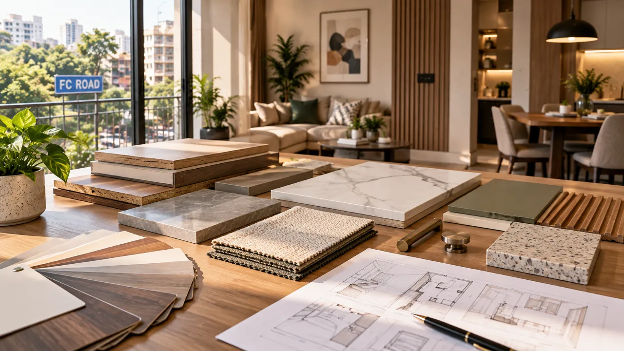 Choosing Interior Materials on FC Road: A Practical Room-by-Room Guide
