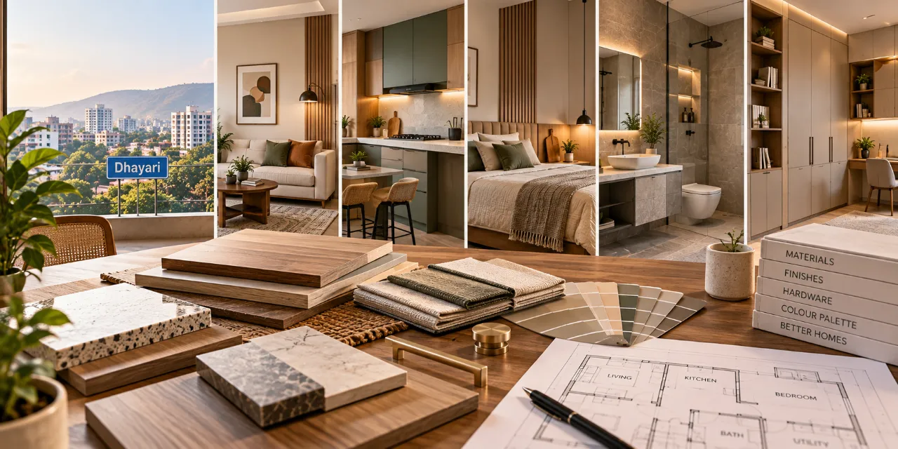 An Interior Materials Guide for Dhayari, Pune: Room-by-Room Choices