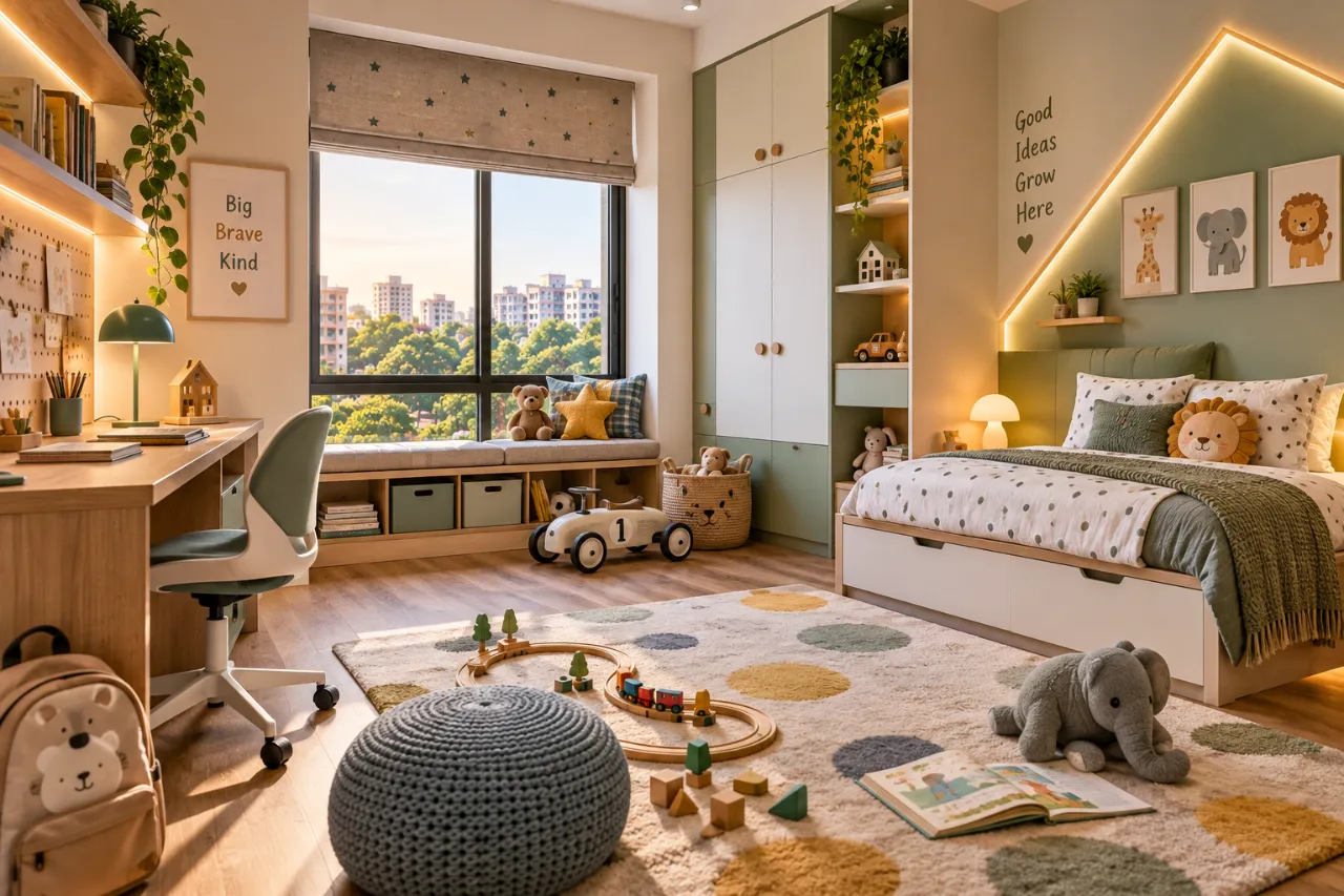 Kids Bedroom Design Ideas: A Practical Storage, Study and Play Brief