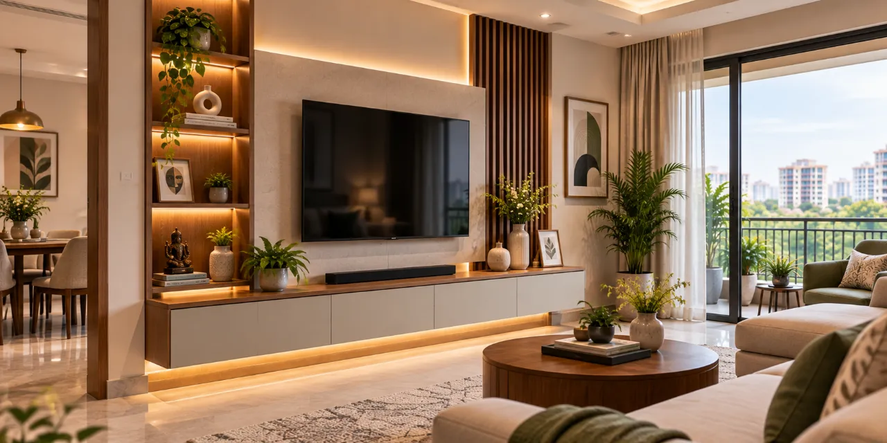 Modern TV Unit Design Ideas for Indian Living Rooms