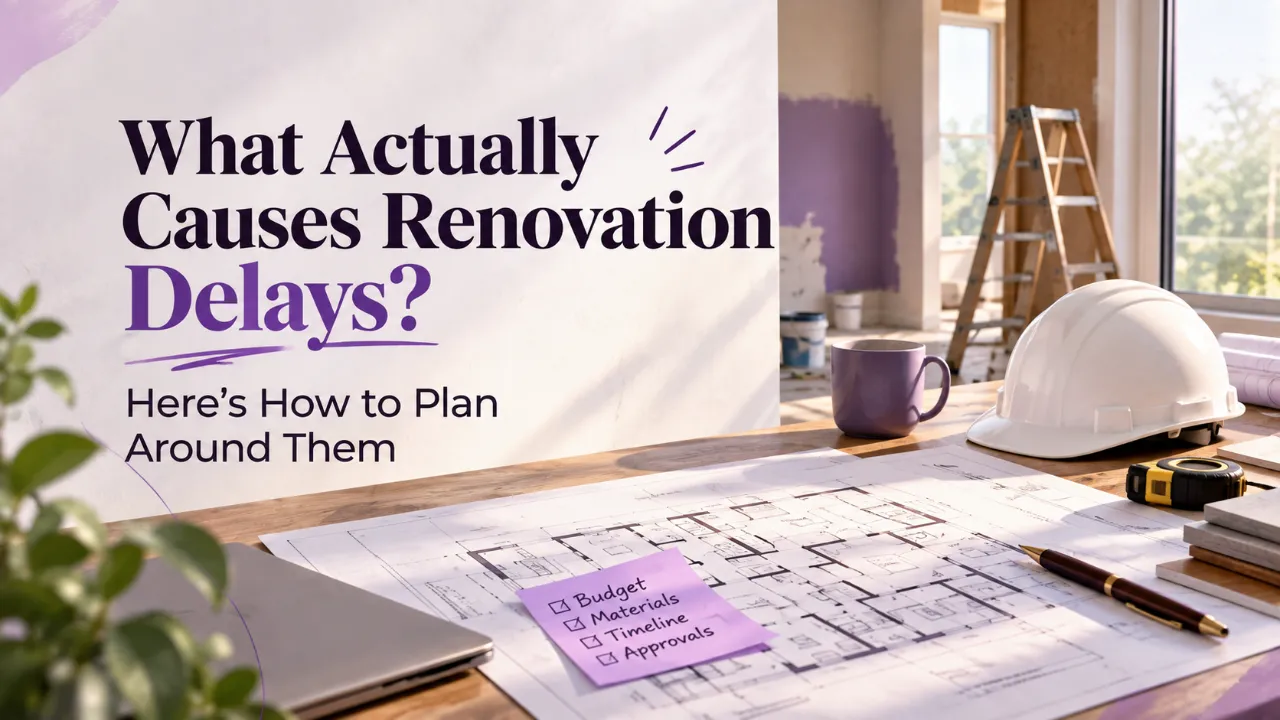 What Causes Renovation Delays? How to Plan Around Them