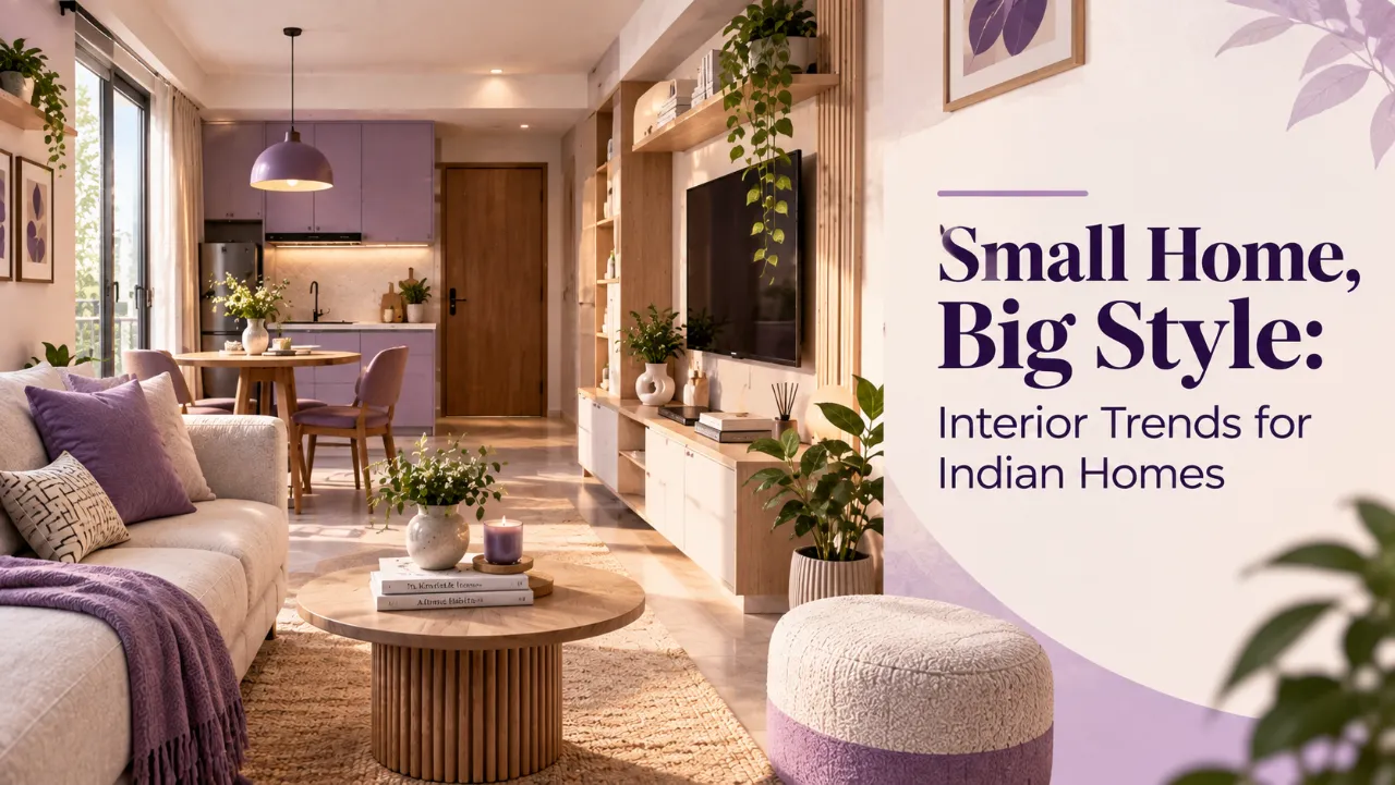 Small Home, Big Style: 2026 Interior Trends for Indian Homes