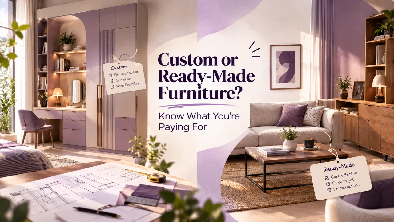 Custom or Ready-Made Furniture? Know What You're Paying For