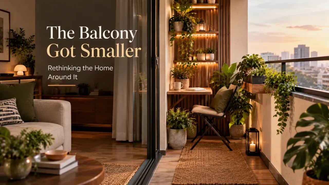 Explore how a smaller balcony can reshape the way a home is designed, turning limited outdoor space into a meaningful extension of the living area. Thoughtful balcony design for compact homes can use vertical greenery, slim furniture, layered lighting, and seamless indoor-outdoor transitions to maximise functionality. Discover how rethinking the home around a reduced balcony can create a space that still feels connected, comfortable, and inviting.
