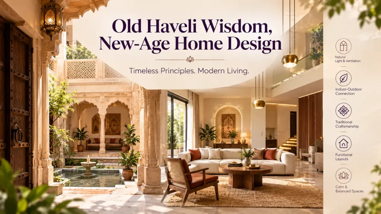 Old Haveli Wisdom, New-Age Home Design