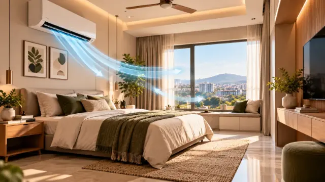 A Smarter Bedroom Layout Around Your Wall-Mounted AC