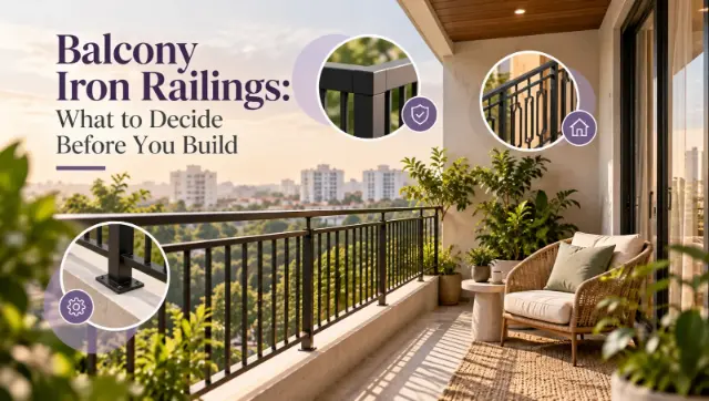 Balcony Iron Railings: What to Decide Before You Build