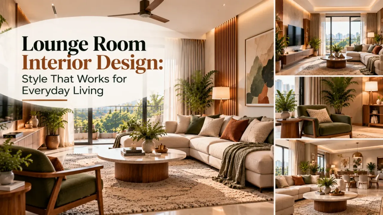 A compact modern apartment featuring a bright living room, streamlined bedroom, space-saving dining area, and multifunctional study nook, showcasing clever storage, natural light, mirrors, and warm neutral tones to make small spaces feel bigger.
