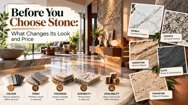 Before You Choose Stone: What Changes Its Look and Price