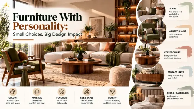 Furniture With Personality: Small Choices, Big Design Impact