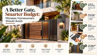 A Better Gate, Smarter Budget: Mistakes Homeowners Should Avoid