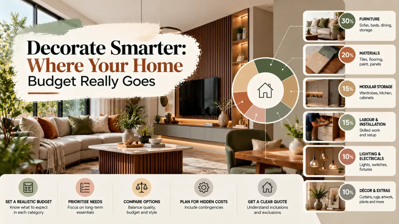 Decorate Smarter: Where Your Home Budget Really Goes