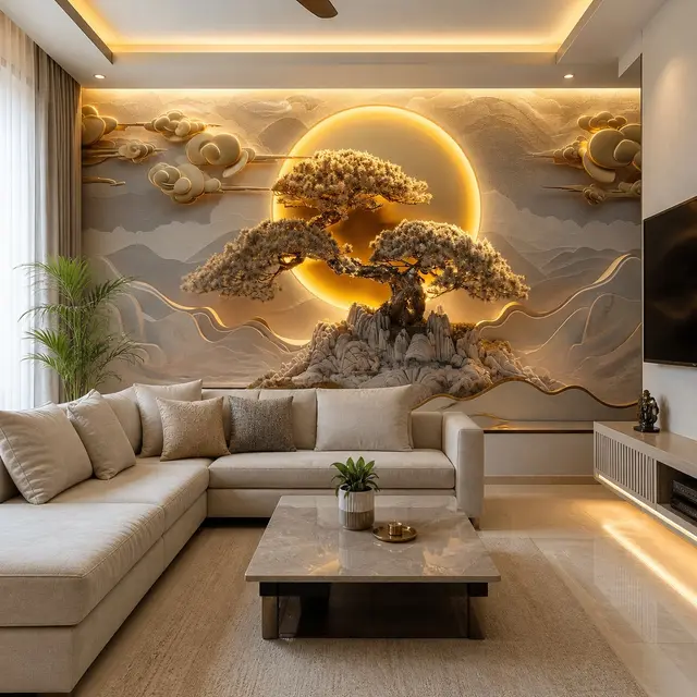 Wallpaper Professionals ​3D Custom Wallpaper & Complete Interior Solutions project 5
