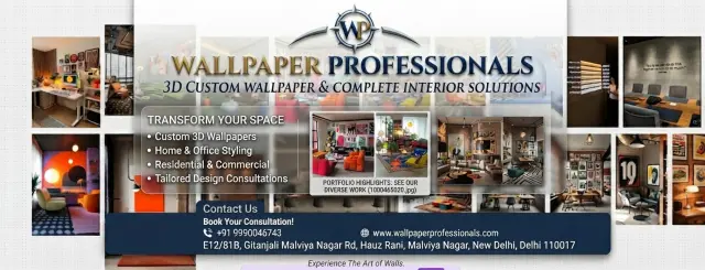 Wallpaper Professionals ​3D Custom Wallpaper