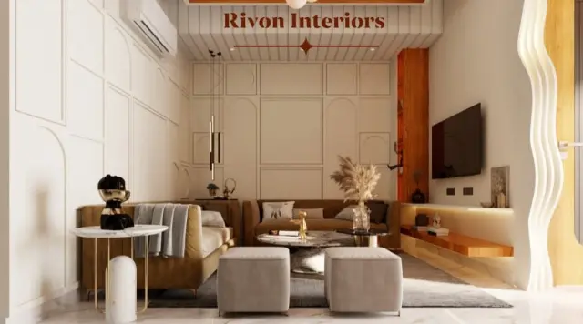 Living Room, Luxury style from Luxury Home Interior Design in Bareilly by Sajid saifi