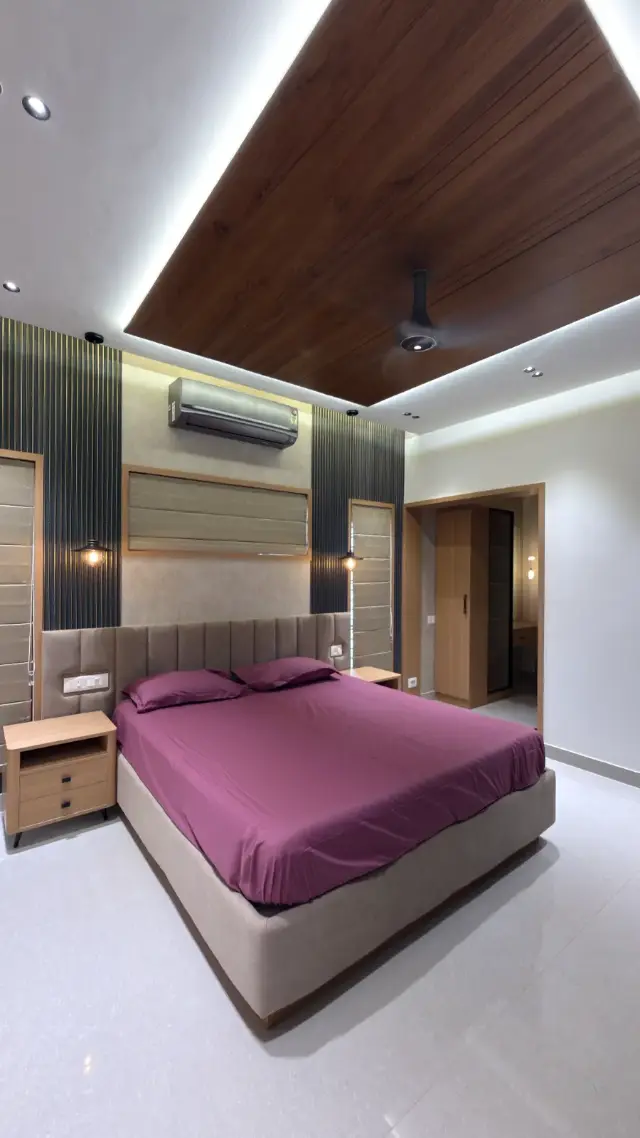 Bedroom, Contemporary style from Modern Home Interior Design with Modular Kitchen & Elegant Living Spaces in Thalassery by iDIZ interiors