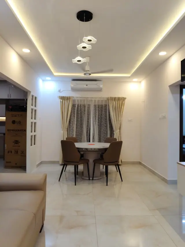 Living Room, Contemporary style from Luxury Contemporary Home Interior Project in Chennai in Chennai by EPS Interior Industries