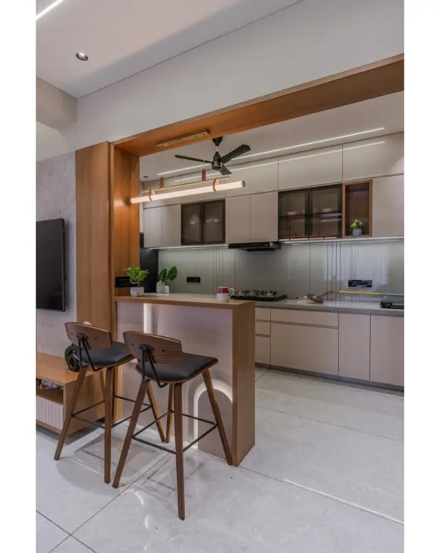 Luxury 3 BHK Home Interior at Sky City, Shela, Ahmedabad project