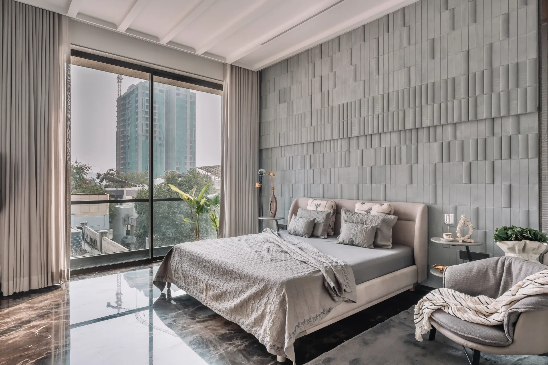 Featured project view, Modern style from 31 Dagli's Residence in Ahmedabad in Ahmedabad by Krishna Patel