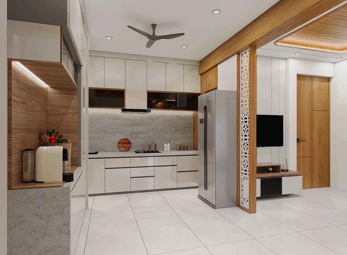 Featured project view, Luxury style from Luxury 3BHK Residential Interior in Ahmedabad by Majesty interio