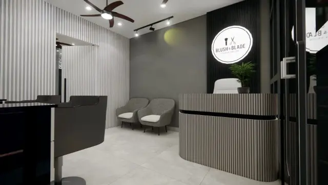 Fashion Store / Boutique, Minimalist style from Minimalist Salon Interior Design in Visakhapatnam by SS AHAMED