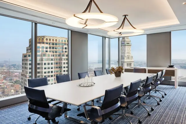 Conference / Meeting Room, Industrial style from Modern Turnkey Office Interior Project in Pune in Pune by Matrix FMS (Interiors) India Pvt Ltd