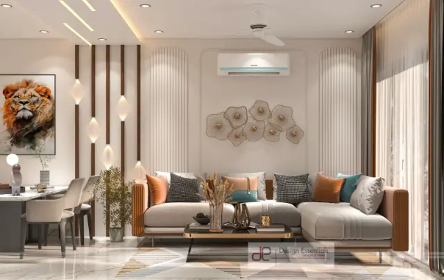 Modern 3 BHK DDA Flat Interior Design in Pitampura, Delhi project