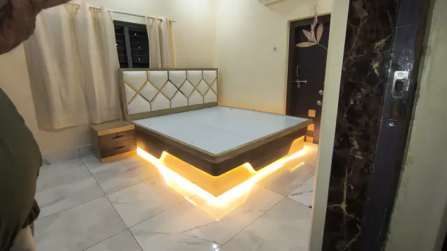 Bedroom, Modern style from Modern Residential Interiors in Kharagpur in Kharagpur by SK SUBRATI AMIN