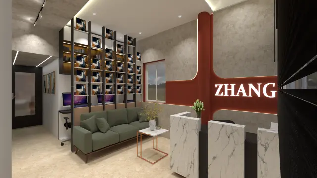 Contemporary Real Estate Office Interior in Koregaon Park, Pune project
