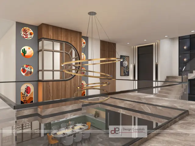 Dining Room, Luxury style from Soft Luxury Home Interior in Delhi by Pankaj Ramtani