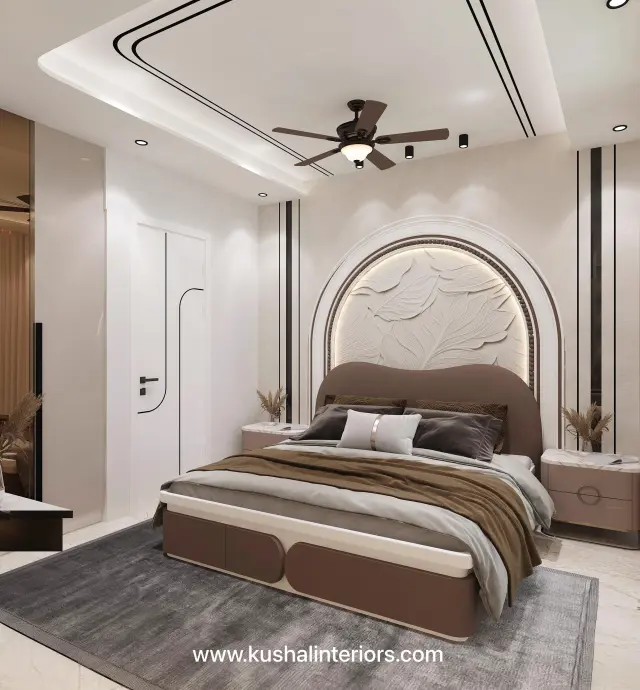 Guest Bedroom, Luxury style from Luxury 3BHK Interior Design in Wadala by Kushal Suthar
