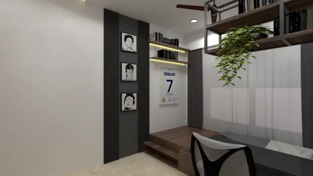 Kids' Room / Nursery, Contemporary style from Mondrian-Inspired Contemporary 3 BHK Interior in Talegaon Dabhade in Talegaon Dabhade by Amey Ramchandra Sanas