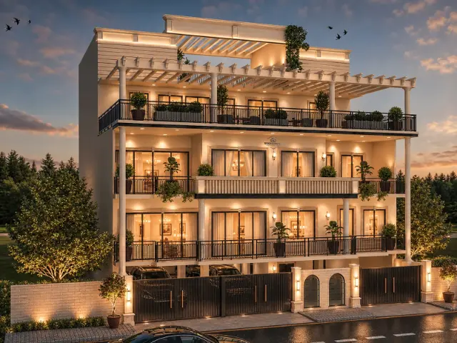Luxury Neoclassical Villa Interior Design in Noida project