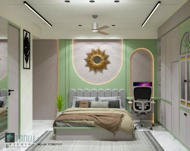 Kids' Room / Nursery, Modern style from Modern 3BHK Turnkey Interior in Chandkheda by Mahesh Gajjar