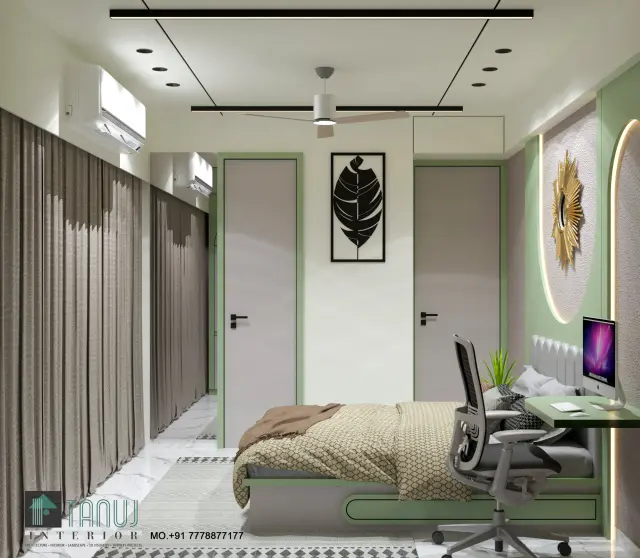 Kids' Room / Nursery, Modern style from Modern 3BHK Turnkey Interior in Chandkheda by Mahesh Gajjar