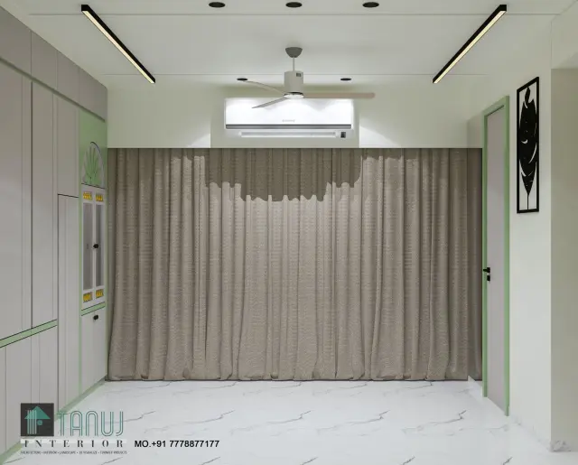 Kids' Room / Nursery, Modern style from Modern 3BHK Turnkey Interior in Chandkheda by Mahesh Gajjar