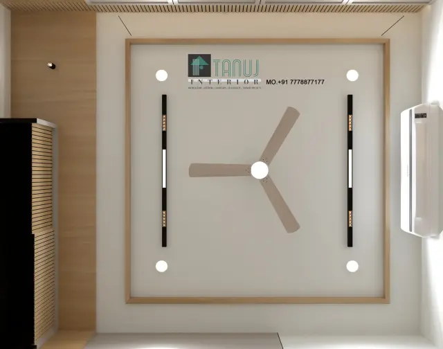 Master Bedroom, Modern style from Modern 3BHK Turnkey Interior in Chandkheda by Mahesh Gajjar