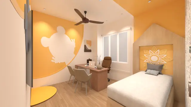 Children's Hospital Ward, Play Zone & OPD Interior Design in Wai project