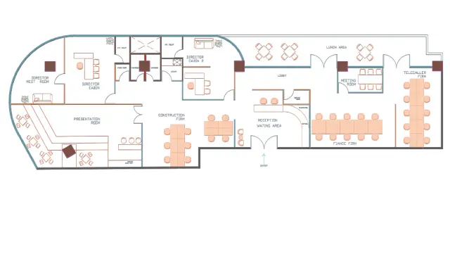 Co-working Space, Contemporary style from Contemporary Commercial Office Interior in Pune by Aditya Dixit