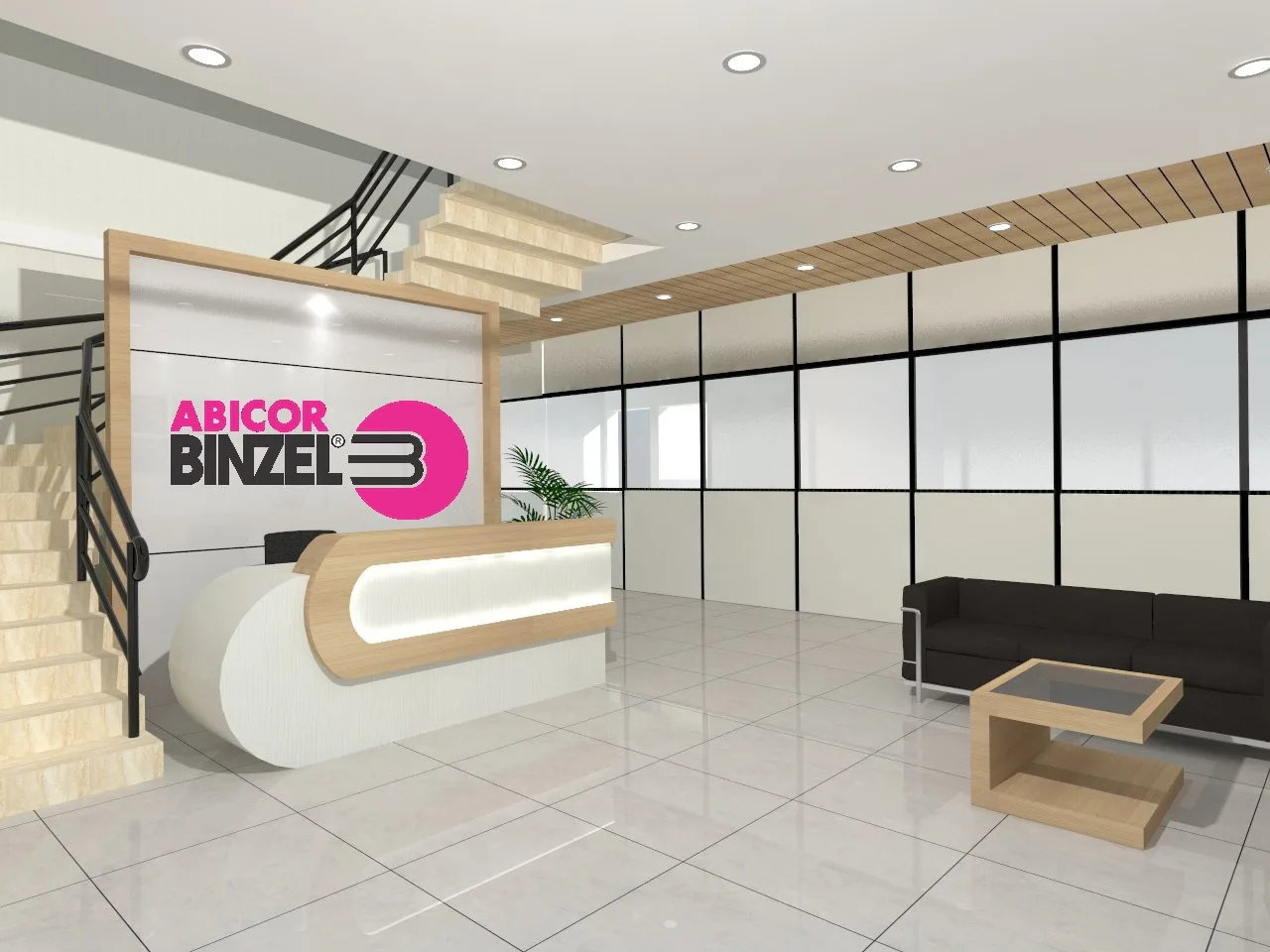 Featured project view, Modern style from Abicor Binzel Production (India) Private Limited in Pune by Matrix FMS (Interiors) India Pvt Ltd