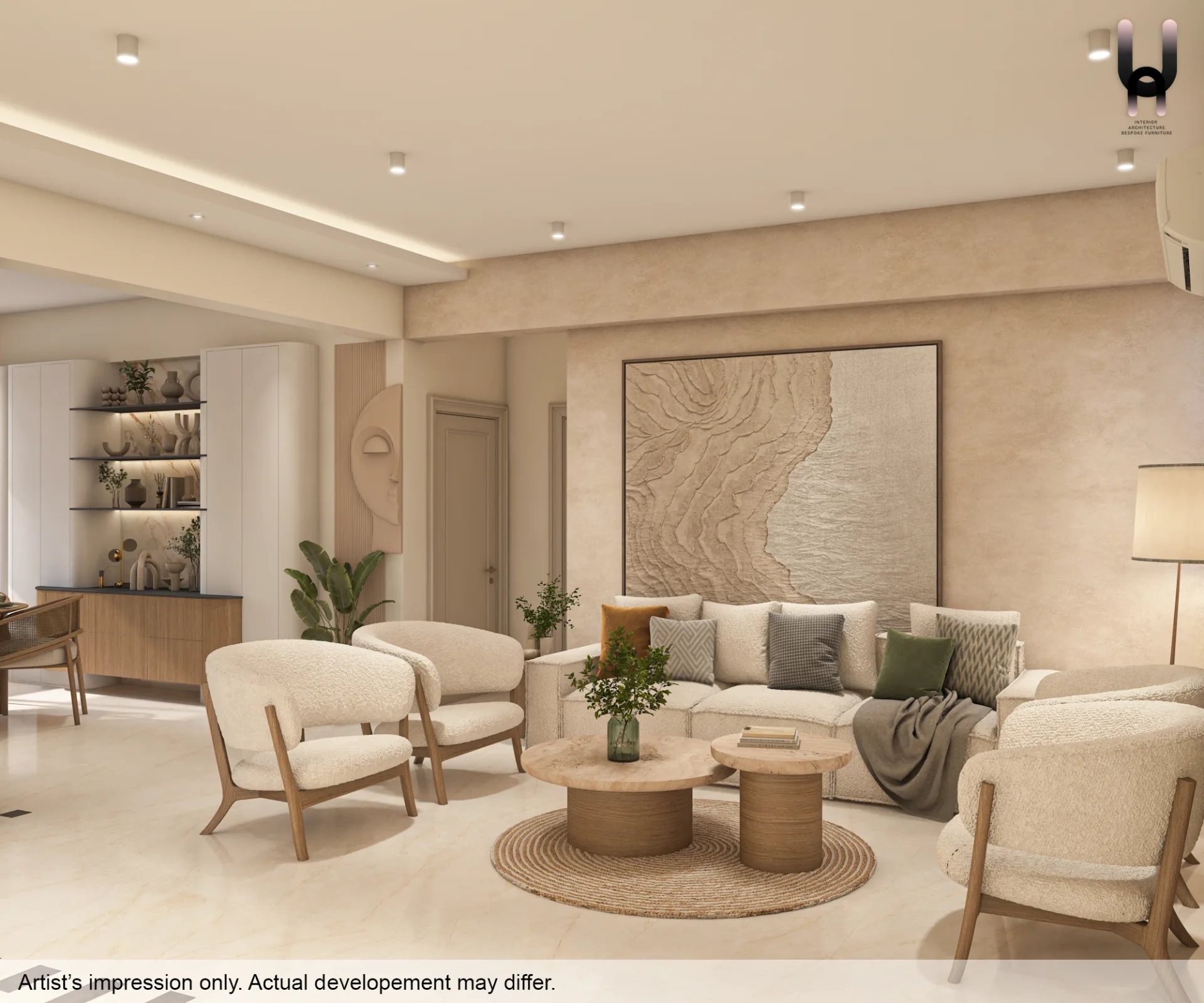 Featured project view, Luxury style from Luxury Residential Interior Design in Delhi by juxtudio
