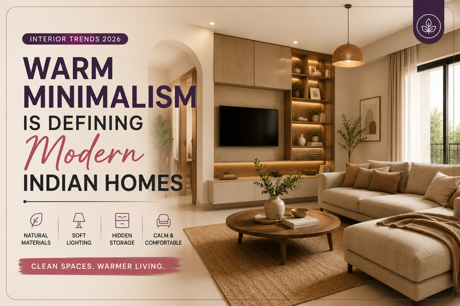 Warm Minimalism Is Defining Modern Indian Homes